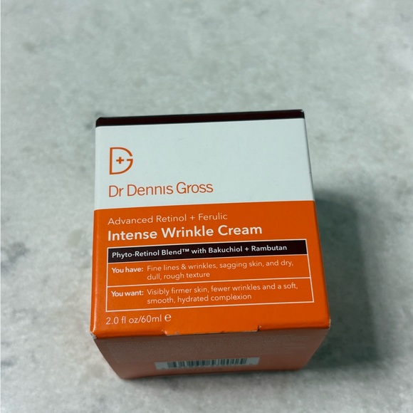 NEW Dr. Dennis Gross Skincare Advanced Retinol + Ferulic Wrinkle Cream 2 oz - Picture 1 of 8